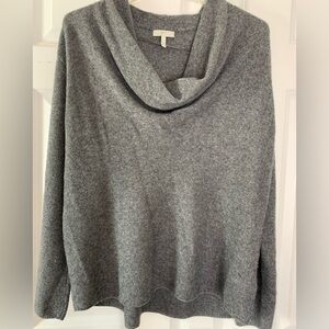 Joie Cowl Neck Sweater Gray